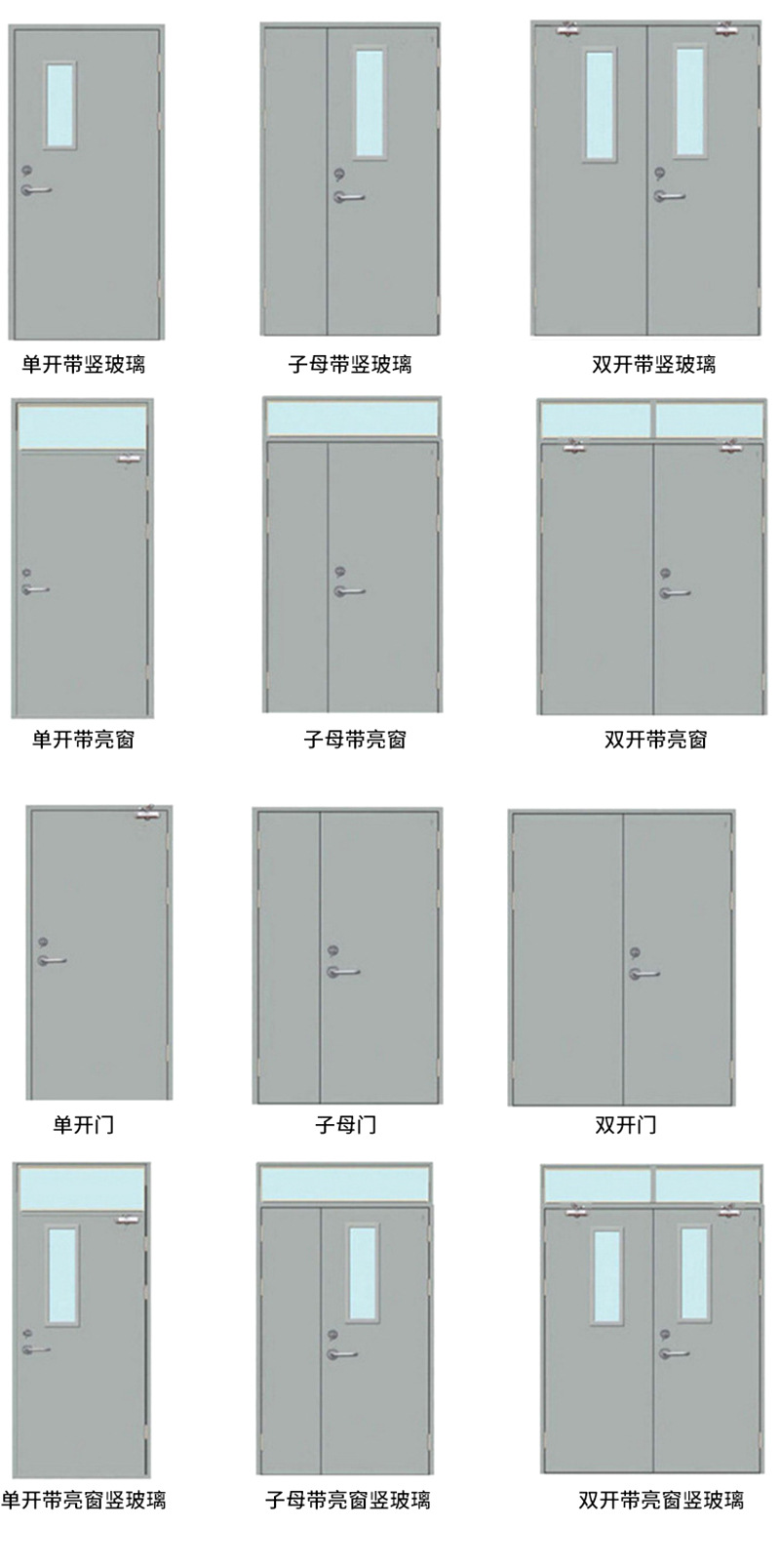 鋼質隔熱防火門